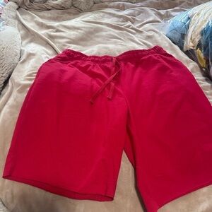 LuLaRoe Jamie Vibrant Red Shorts M